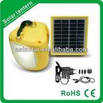 1W LED solar lantern with mobile phone charger