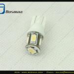 2.5W 5630 5smd led car indicator light lamp bulb T10 194 168 W5W T10