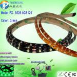 3528 Green olive green led flexible neon strip light PX- 3528-8GS120