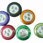 3led battery operated led push light YG-LPD8201