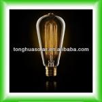 40/60w Vintage squirrel cage filament light bulb ST64-19ak