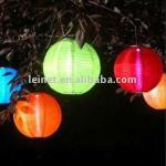 600MAH 0.4W Canvas garden hanging solar lantern FCY001B