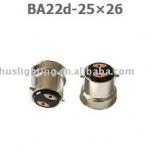 B22 lamp cap BA22d-25x26 BA22d-25x26