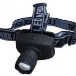 Christmas Promotion Waterproof Adjustable Focus Outdoor Led Camping Headlamp LW-LG1202