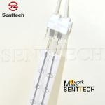 Energy saving infrared quartz glass halogen tube,white coated quartz glass halogen tube STSTW