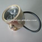 IP68 9w AC12V LED underwater light for Fountain PL-XT3W3-W-B