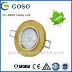 LED high quality crystal ceiling light GS-LD8060 Shining Gold GS-LD8060 Shining Gold