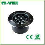 led underground lights 12*1W High Power Epistar/Bridgelux 45mil 100-110LM,2 Years Warranty,AC85-265V/DC12V/24V RGB/R/G/B/Y/W WL-MDD-C12