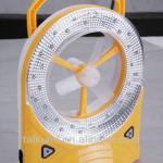 mini hand held rechargeable fan with led light KM-5560