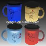 New Design Colorful Solar Rechargeable Mug Night Light for Gifts NF-SG004