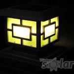 outdoor lighting solar pillar light solar light pillar gate lights JR-3018