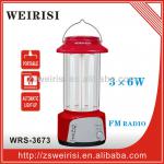 Rechargeable Light with FM Radio (WRS-3673) WR-3673