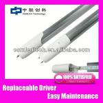 Removable Driver 1200mm LED Tube Light T8 ZL-DGP18-T8-1200XW