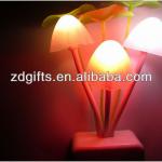 Small Light control LED mushroom night light LS-NL010