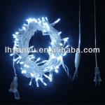 White LED Christmas Light With Transparent Wire Steady On YY-DC-0003