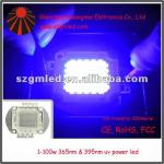 1-100W High Power UV LED - 390-410nm/360nm-380nm/by manufacture uv LED chip for impressora