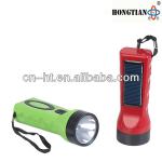 1 led emergency high brightness solar flashlight solar torch HT-302