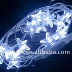 10 LEDs White Star Battery Operated LED Fairy Light string, LED sting,Christmas decorative light LK-ZX-002W