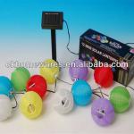 10 mini solar lanterns