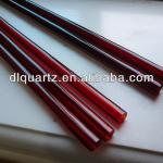 Red quartz tube for heating lamp