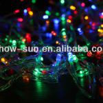 100L LED Christmas Lights Multi-Color with Clear Cable SS2-100LH-M