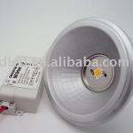 10W AR111 LED light with SHARP LED and frosted lamp cup CTD-AR111X-10W