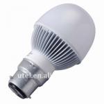 10W B22 Cree MTG LED mini. warm white LED BULB 9MB-801T-WBT