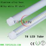 10W High quality t8 led neon tube (Aluminum+PC) TPG-T802-T144S-009