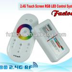 12/24V RF wireless Touch screen RGB remote control for led strips, led touch remote controller FUT-25,FUT25