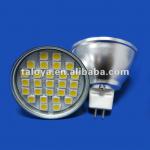 12V mr16 27 leds aluminum lamp cup light bulb 380lm HX-5050-27-MR16A