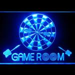 130044B Game Room Billiards Dartboard Internet Aggressive Display LED Light Sign 110064B