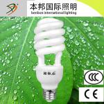 18w/20w/24w half spiral CFL bulb E27 lamp made in china BAJBACT004