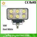 18w LED work lights car light 1000lm 6000k