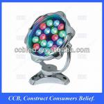 18W RGB DMX512 led underwater light CCB-UW01801