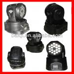 18X3W 80w movinghead simple RGB DMX512 mini moving head led lights BQ-yt18