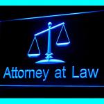 190157B Attorney At Law Open Shop Lure Criminal Personal Serious LED Light Sign 110064B