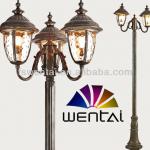 2.5m lighting pole cheap antique die cast street light (DH-2029-3M) DH-2029-3M