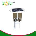 2 year Warranty 38cm 4W 6V solar garden pillar lights JR-CP96