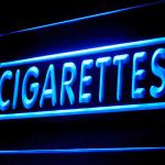 200050B Cigarette Cigars Inhale Manufacturer Pollutants Smoke LED Light Sign 100001B