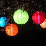 2012 New Products 600MAH 0.4W Canvas Led Solar Lanterns FCY001B