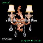 2013 fashion modern crystal wall lighting B1362-2 B1362-2