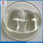 2013 hot new tempered glass/glass lens suitable for led street lamp YC201311070002