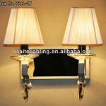 2013 hot sale contemporary crystal white string wall light for home 8601-2W