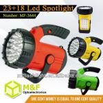 2013 Hot Sell 23+18 Led Handheld Portable Searchlight Spotlight Searchlight (MF3644)