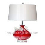 2013 new design high quality wedding art glass table lamps DL002