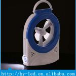 2013 new design rechargeable emergency light with fan for home &amp; HY-8829 HY-8829