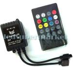 2013 Newest Common Anode DC12-24v Controller 20Key Infrared Music LED controller FRP-RF-Controller