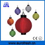 2014 colorful decorative B/O led nylon lanterns B/O lantern