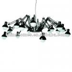 2014 Hot Sale Popular Classic Simple Creative Black Metal Spider Modern Pendant Lamp Modern Lamp SH01PDMT0104 SH01PDMT0104