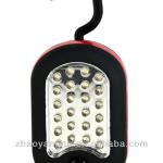 24+3 led work light /tent light with magnet and hook ZY-WK2